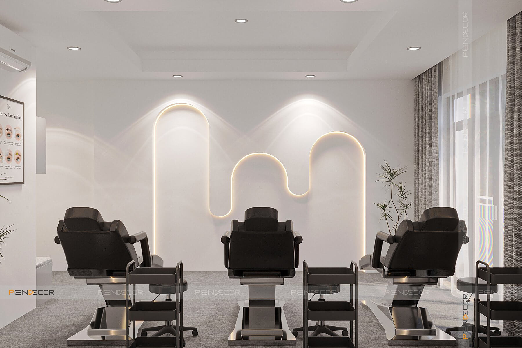 Thiết Kế Shop Mỹ Phẩm Hien Le Group