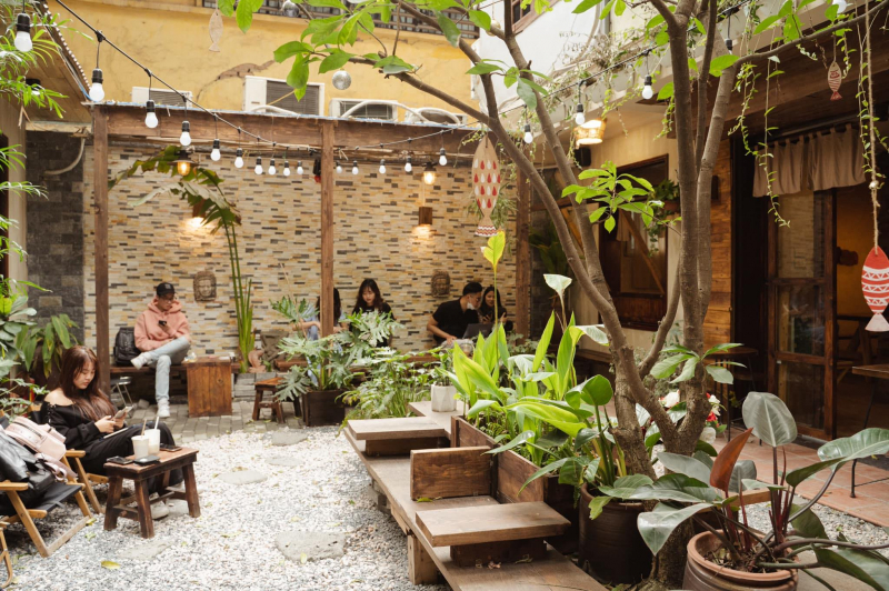 thiết kế quán cafe cóc đẹp Pendecor