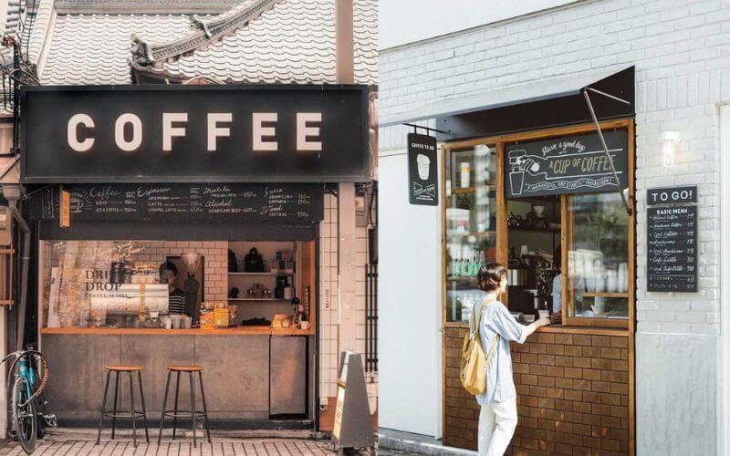 giá thiết kế quán cà phê Pendecor