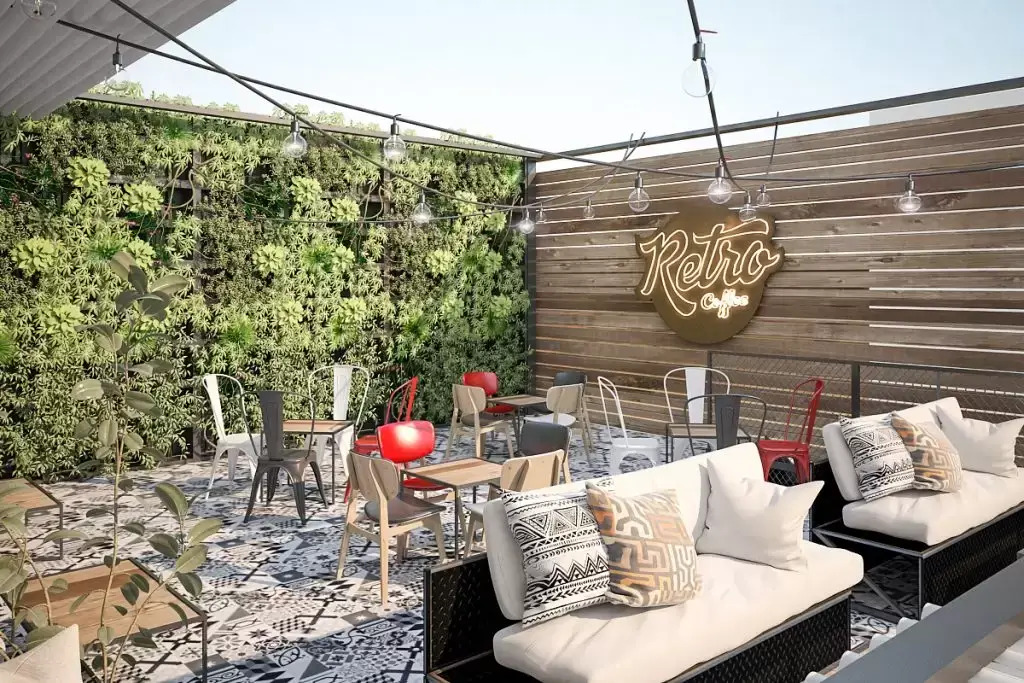 nội thất quán cafe Pendecor