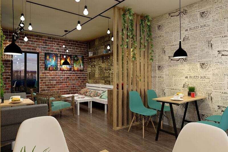 mô hình quán cafe nhỏ đẹp Pendecor
