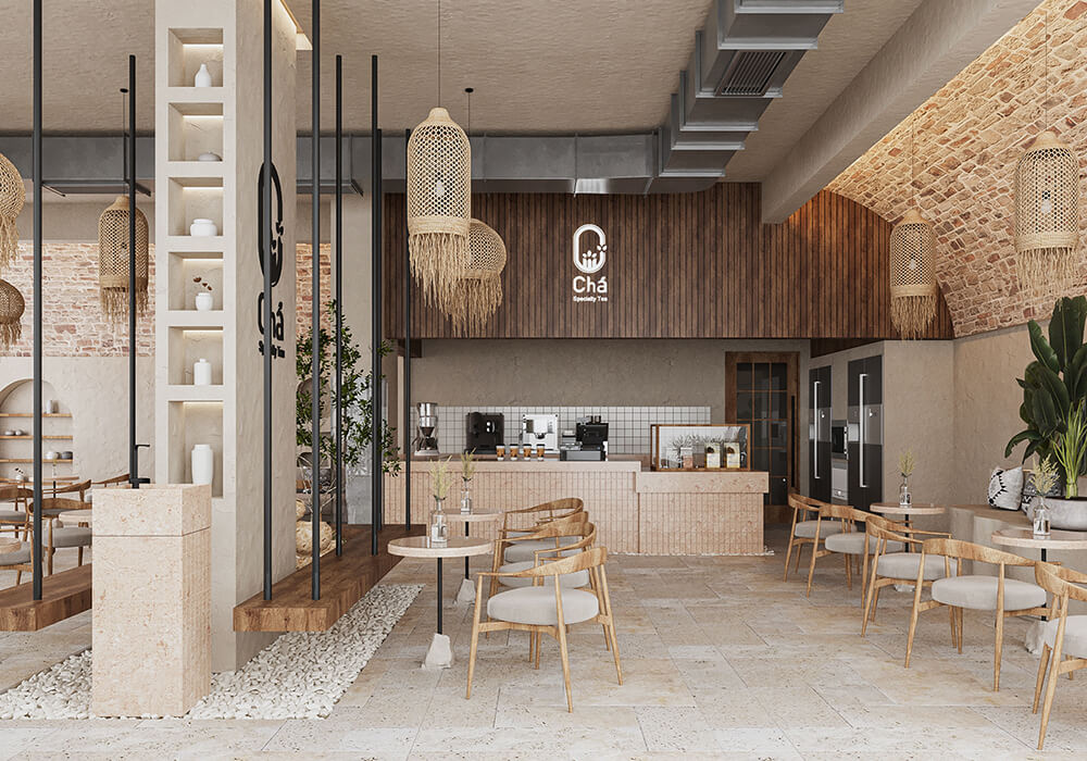 cafe nhỏ đẹp Pendecor