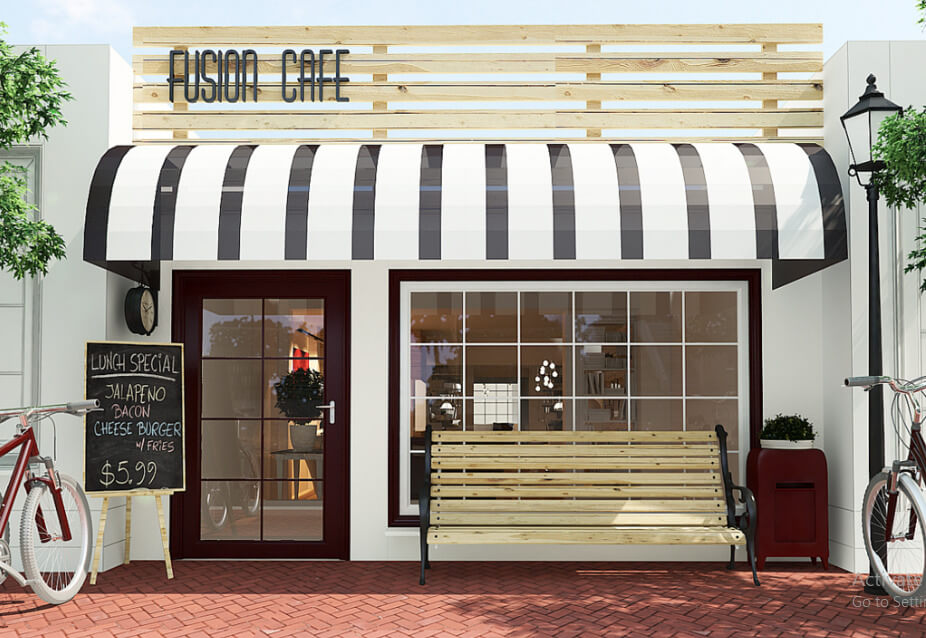 chi phí thiết kế 1 quán cafe nhỏ Pendecor