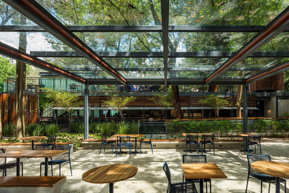 thiet ke quan cafe san vuon dep Pendecor