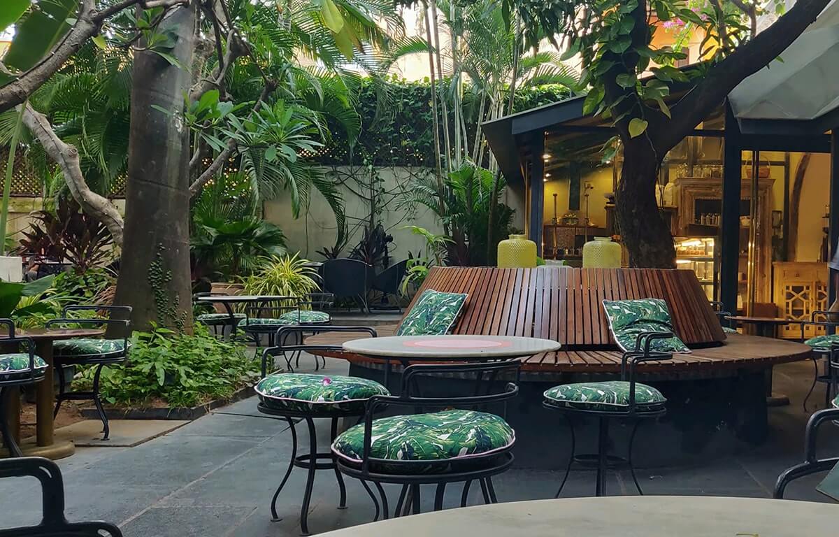 thiết kế quán cafe sân vườn 200m2 Pendecor