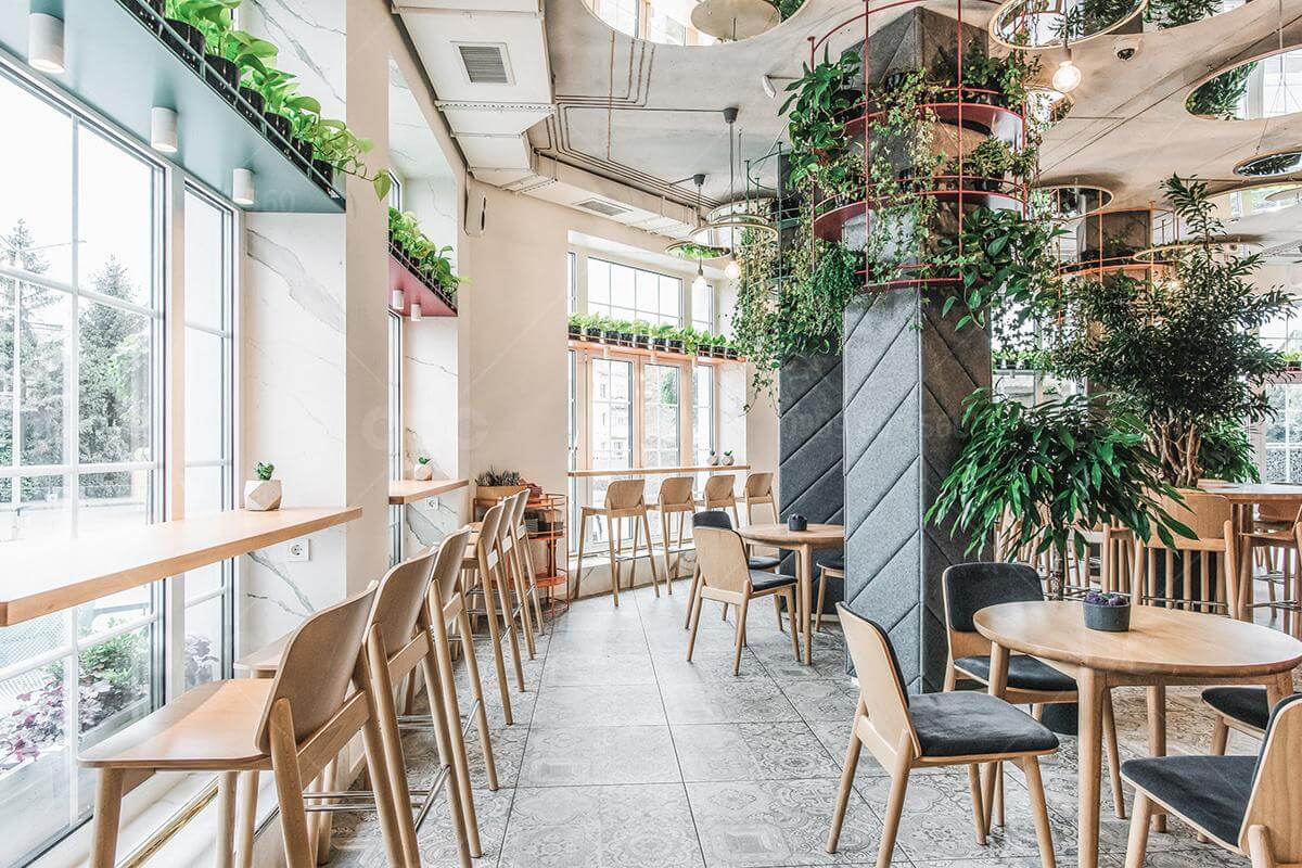 thiết kế quán cafe văn phòng Pendecor