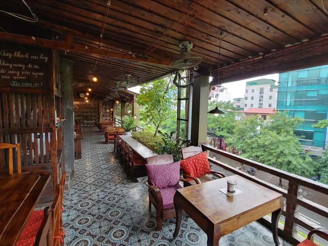 thiết kế quán cà phê ăn sáng