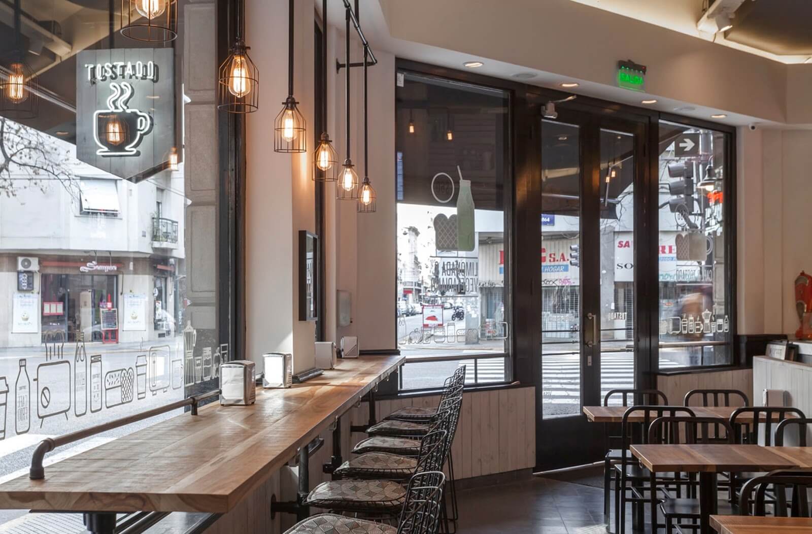 thiết kế quán cà phê ăn sáng Pendecor