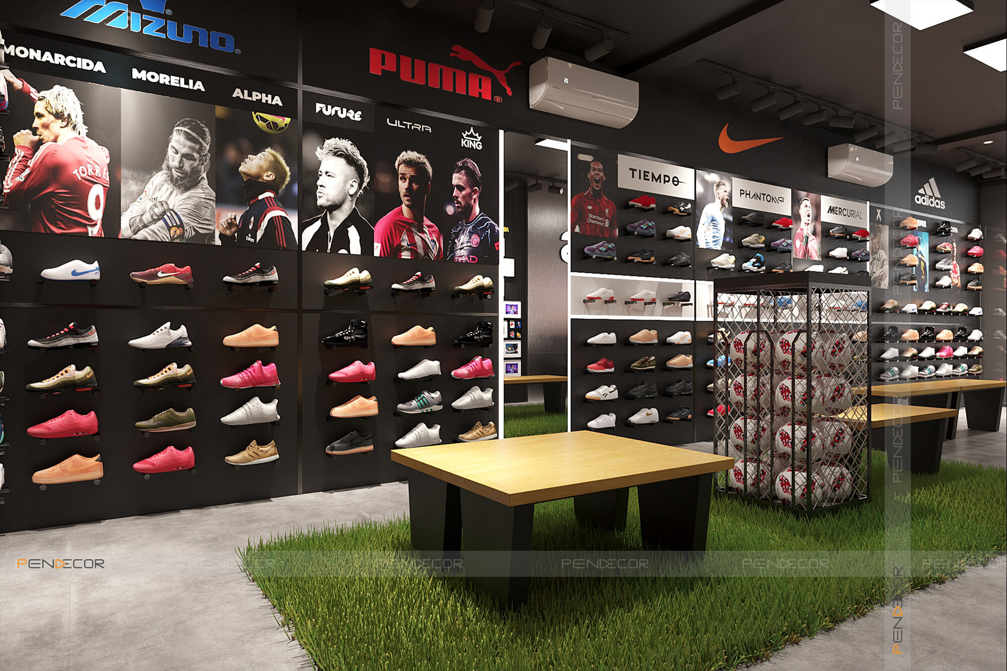Thiết Kế Shop Giày Neymar Sport (NMS)