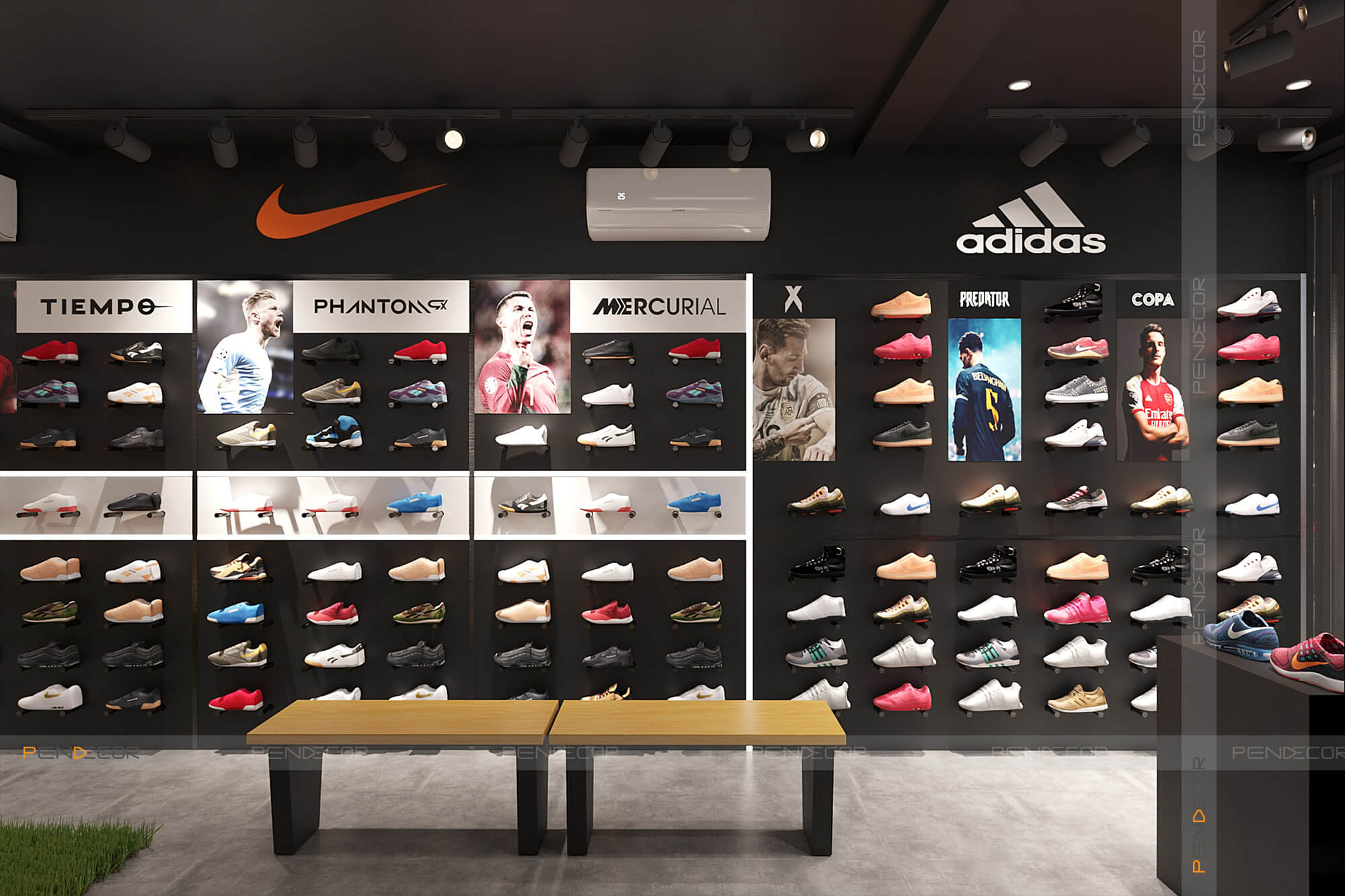 Thiết Kế Shop Giày Neymar Sport (NMS)