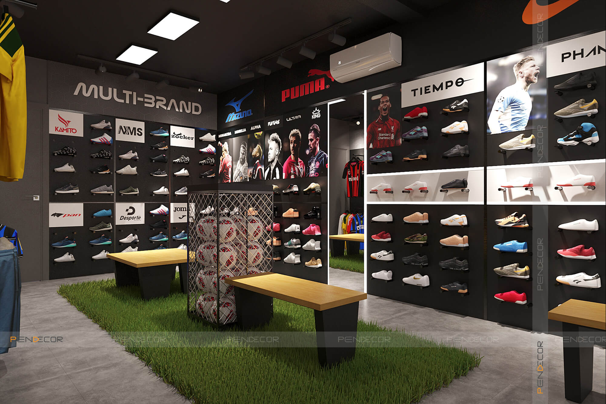 Thiết Kế Shop Giày Neymar Sport (NMS)