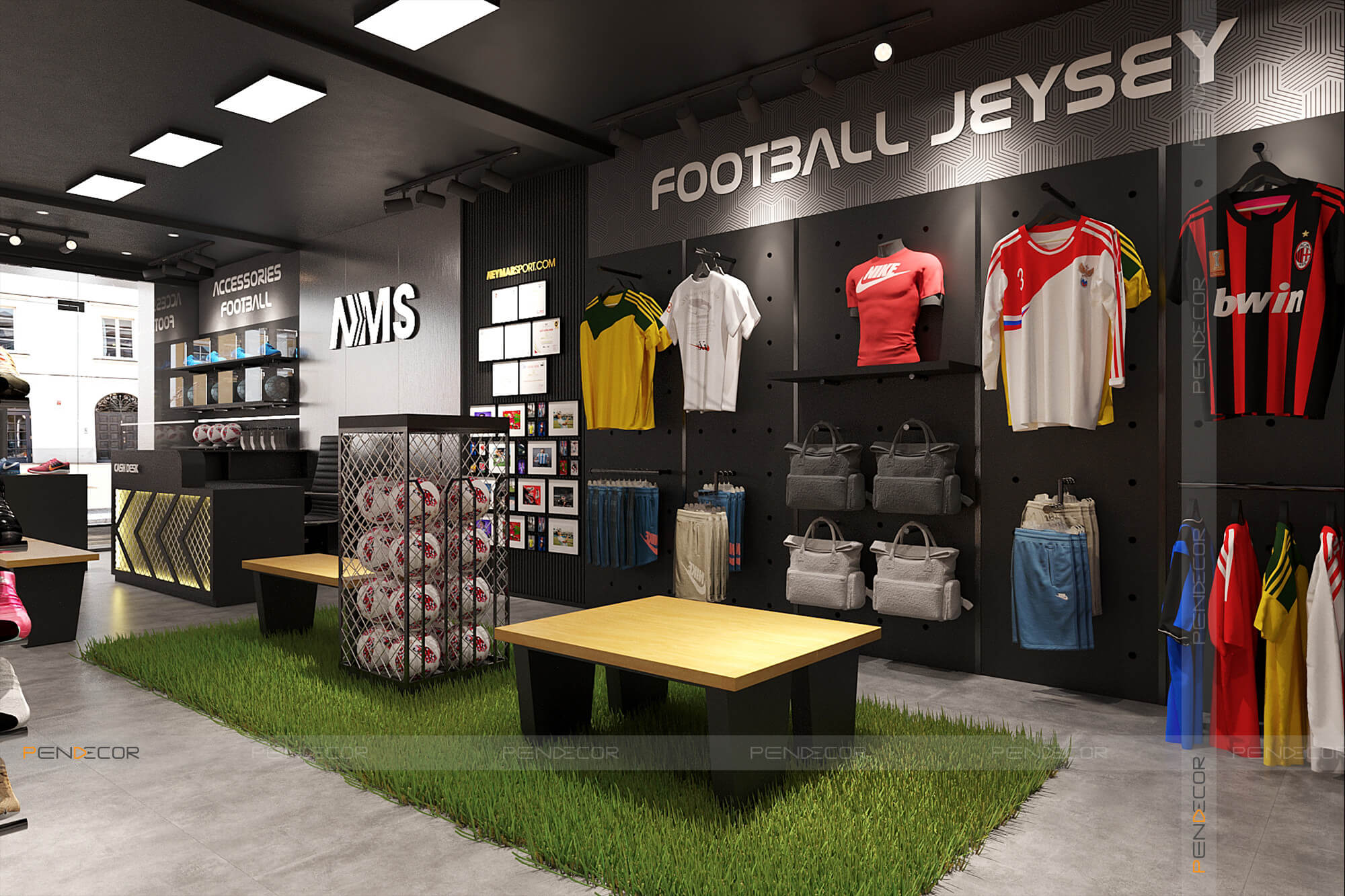 Thiết Kế Shop Giày Neymar Sport (NMS)