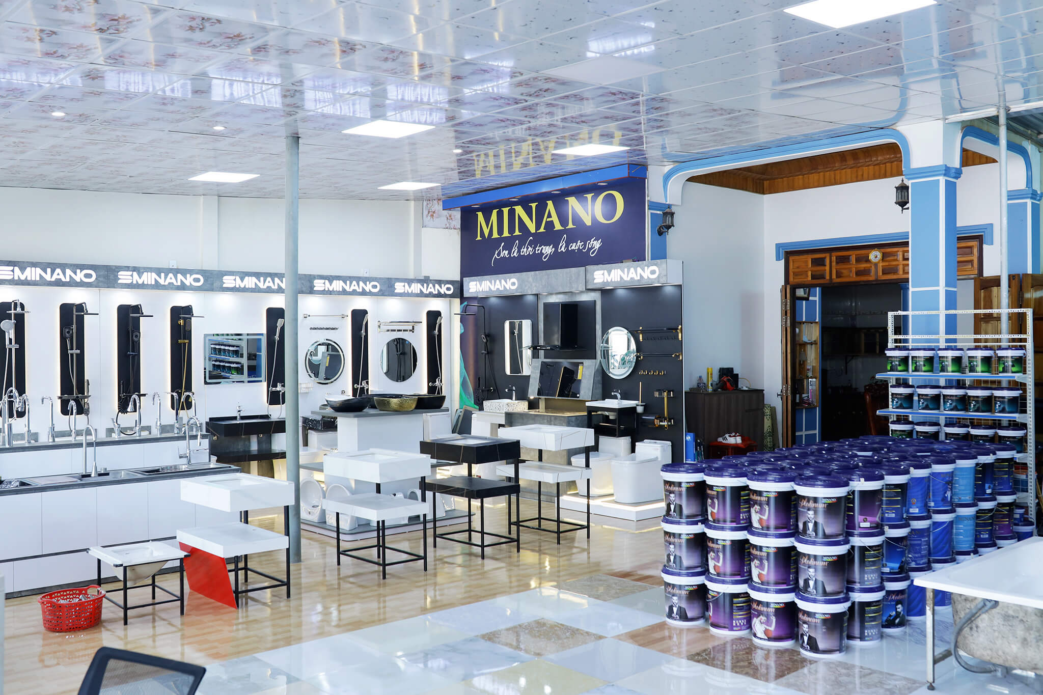 muốn mở cửa hàng vật liệu xây dựng Pendecor