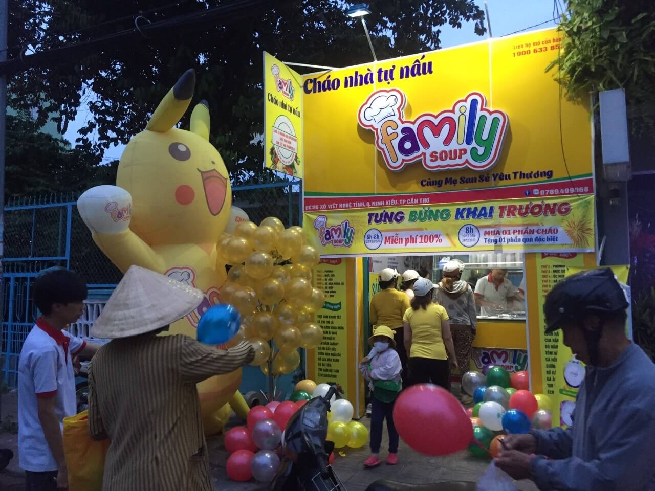 Câu hỏi về kinh nghiệm mở cửa hàng cháo dinh dưỡng