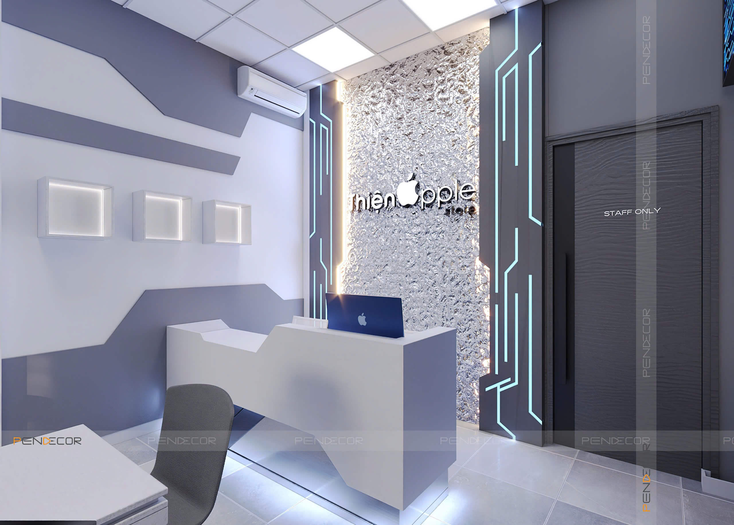 Thiết Kế Shop Điện Thoại Thiện Apple