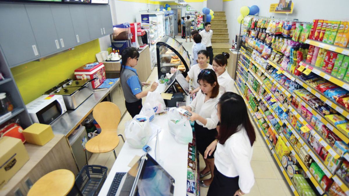 cửa hàng tiện lợi mở 24 24 Pendecor