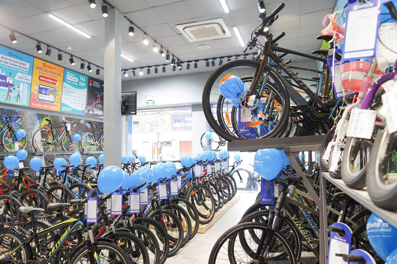 mở cửa hàng bán xe đạp Pendecor