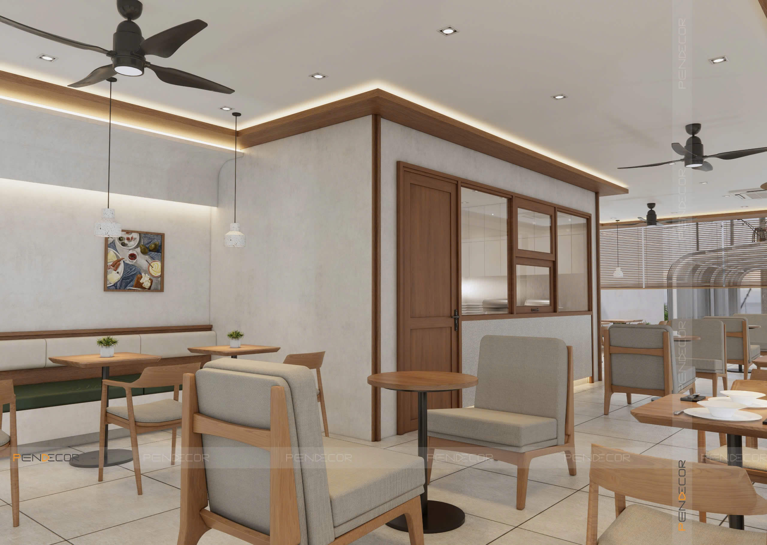 Thiết Kế Quán TEA & COFFE