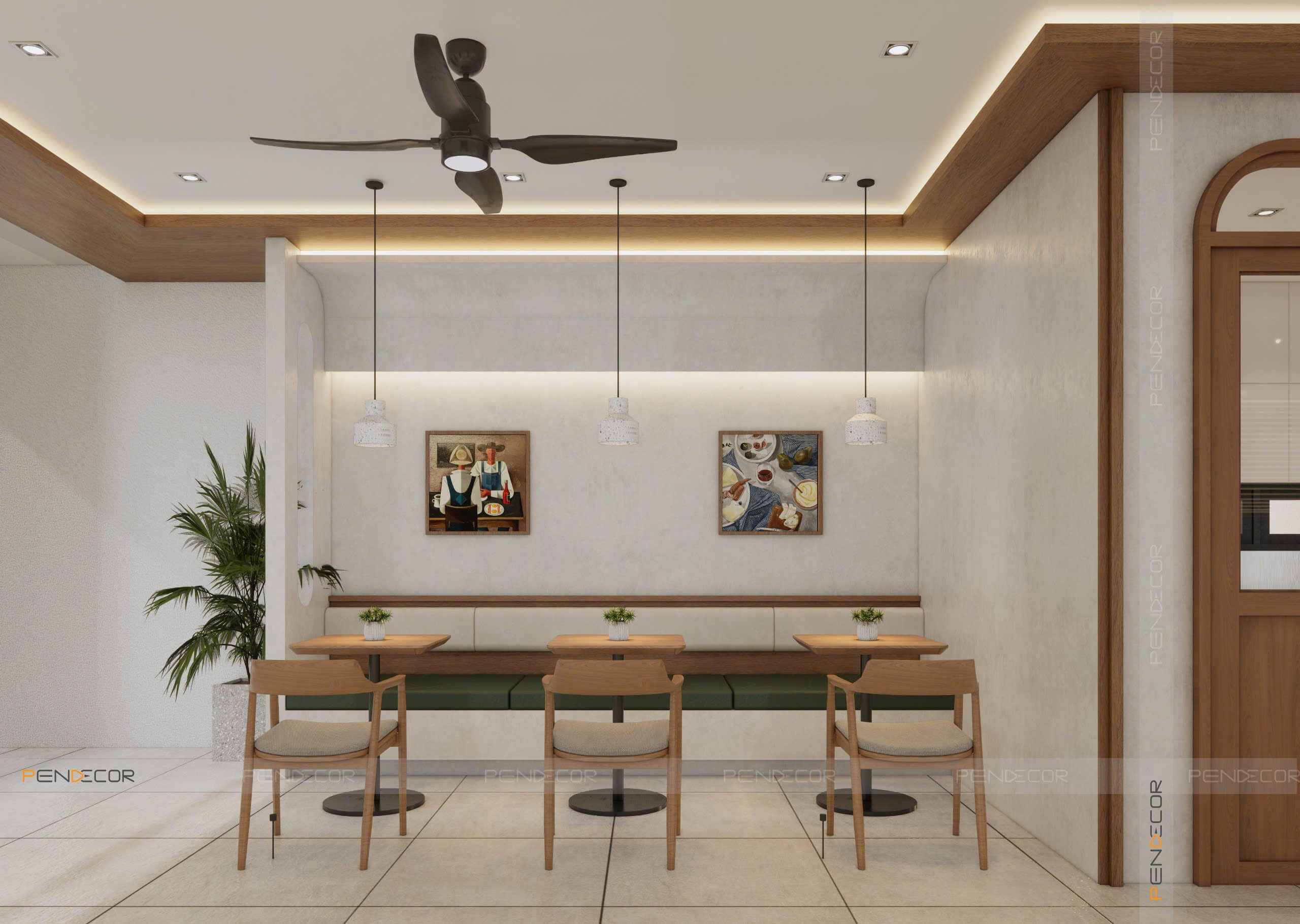 Thiết Kế Quán TEA & COFFE