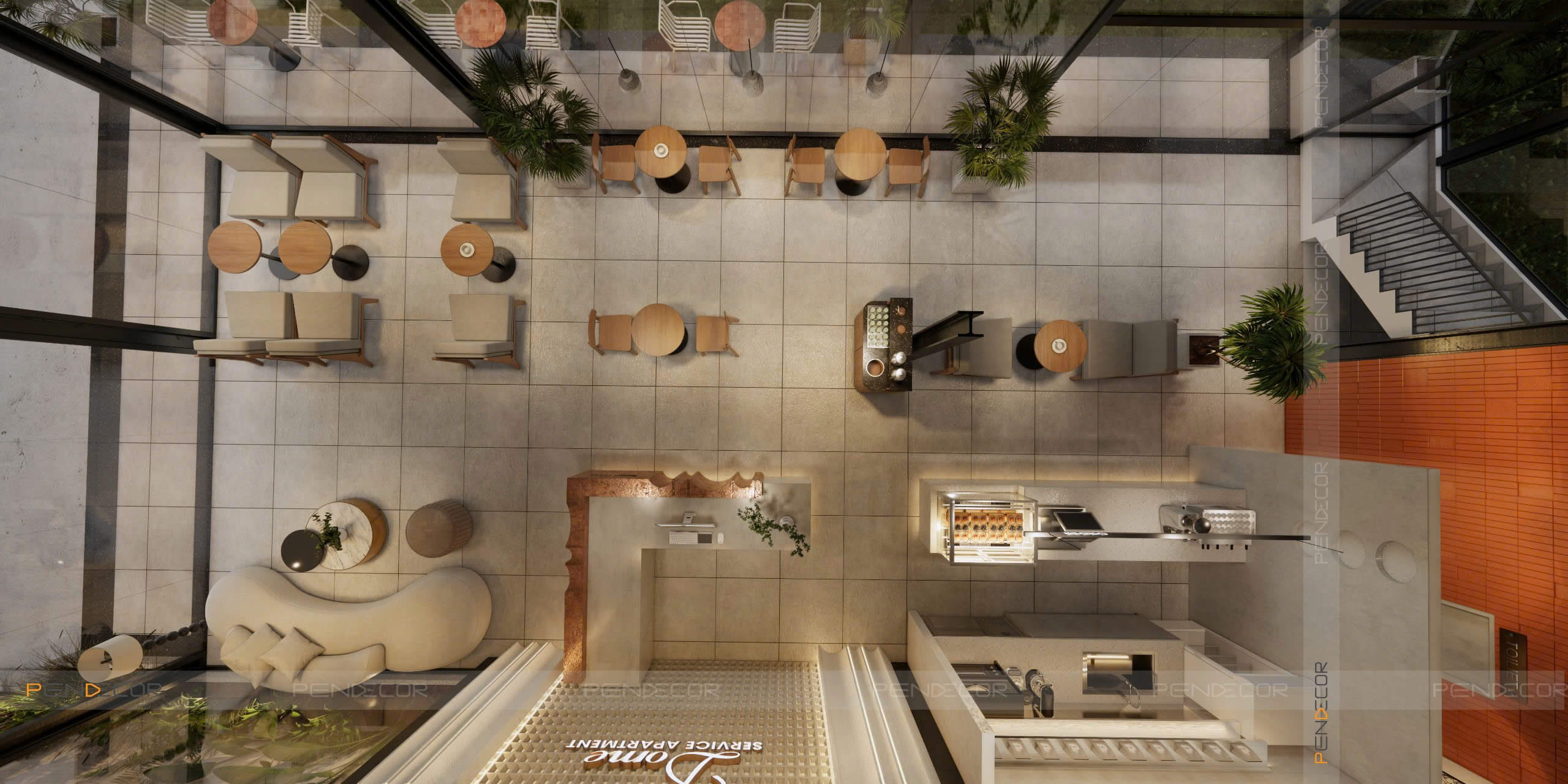 Thiết Kế Quán TEA & COFFE