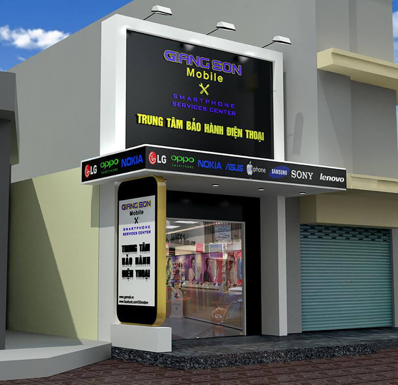 các mẫu thiết kế bảng hiệu Pendecor