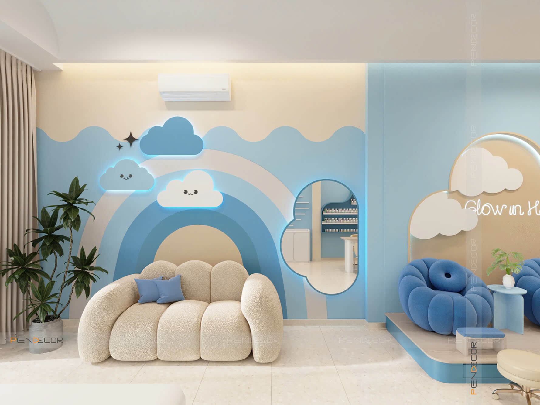 Thiết Kế Tiệm Nail Haneul