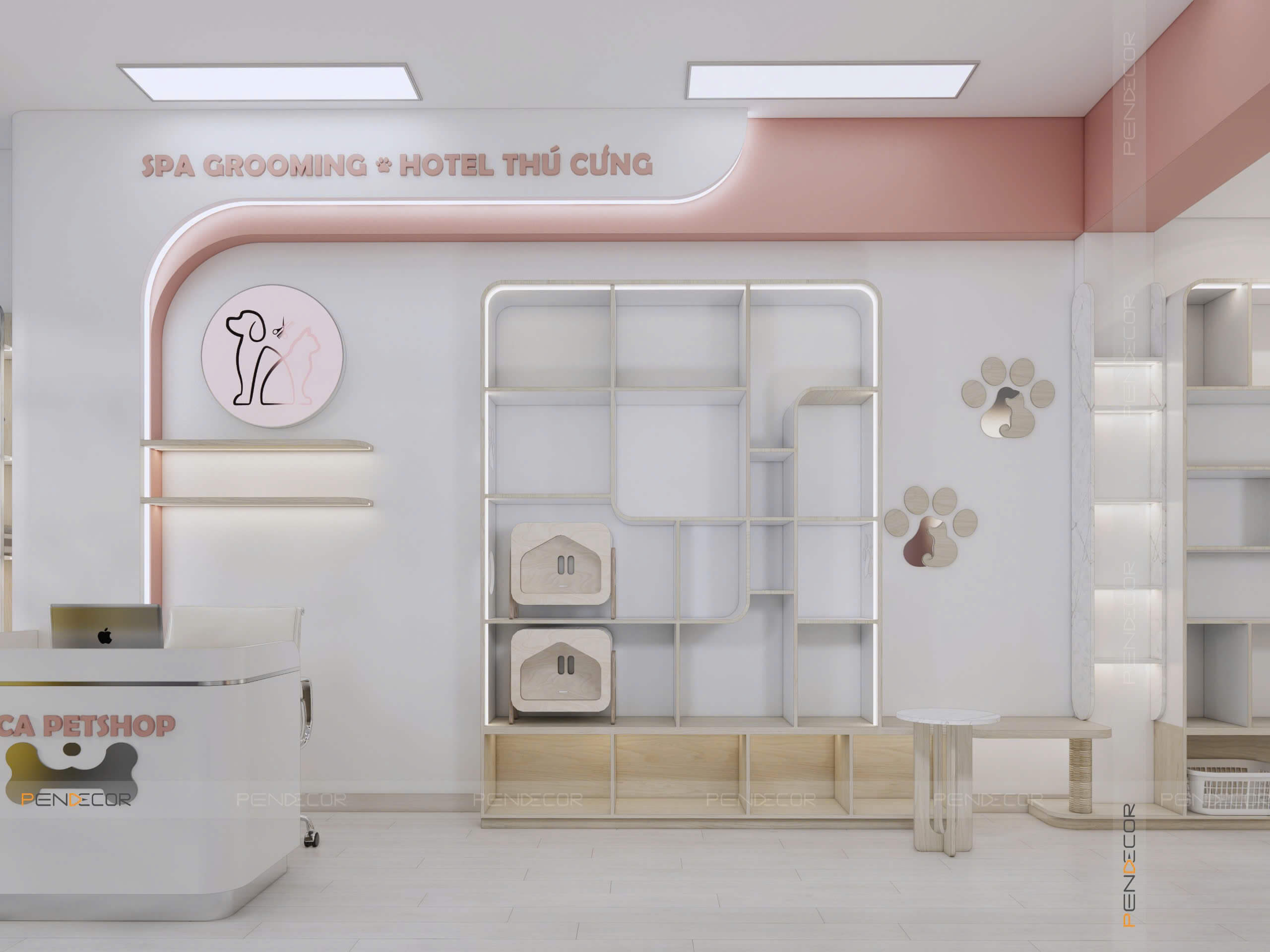 Thiết Kế Pet Shop Luca