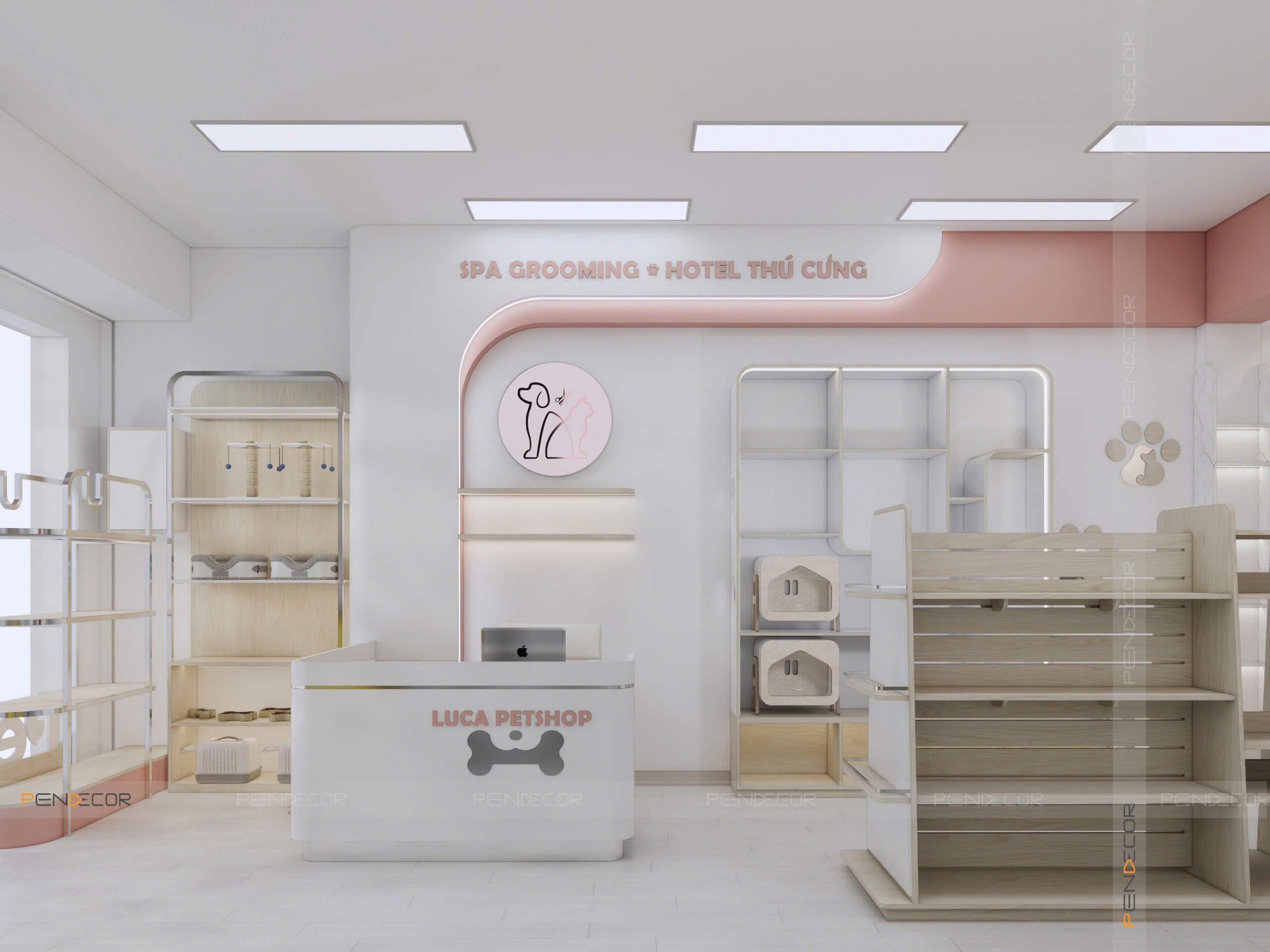 Thiết Kế Pet Shop Luca