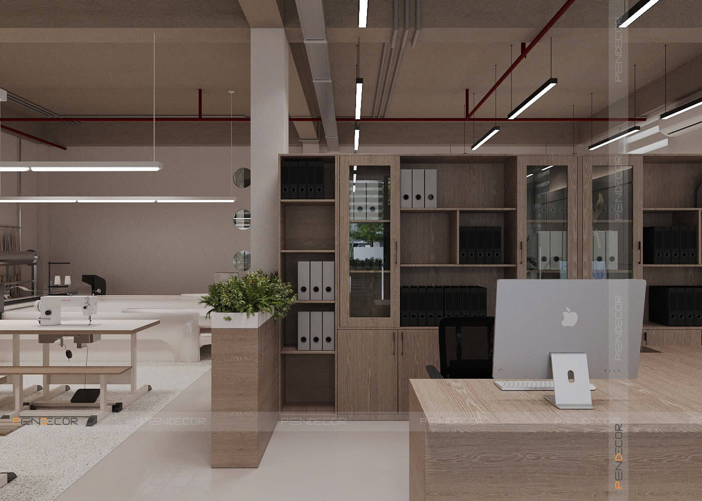 Thiết Kế Showroom Phi Loan (Trệt + Mặt Tiền)