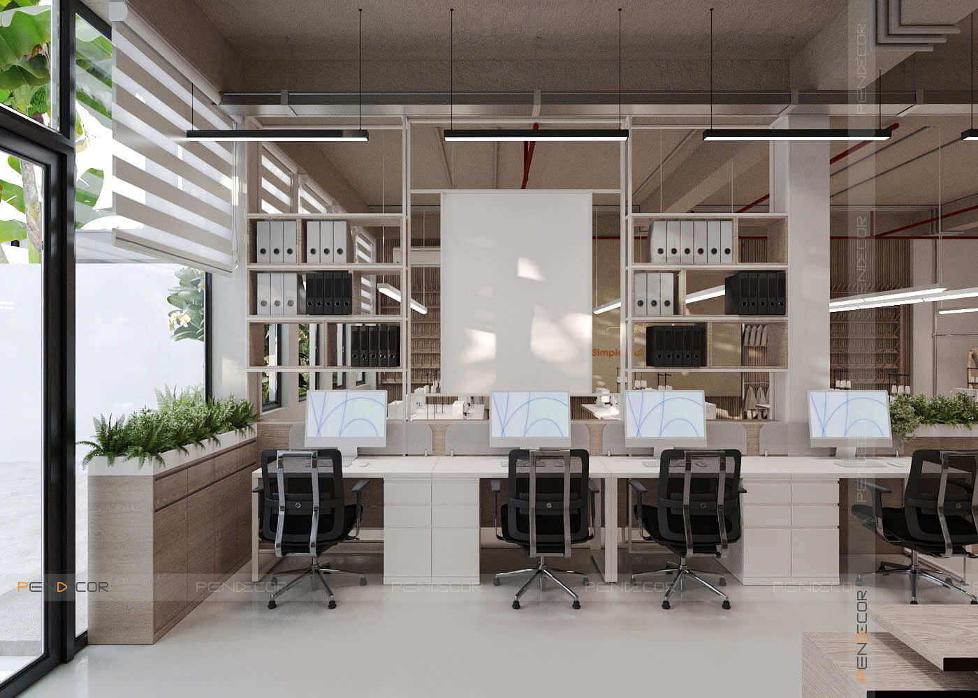 Thiết Kế Showroom Phi Loan (Trệt + Mặt Tiền)