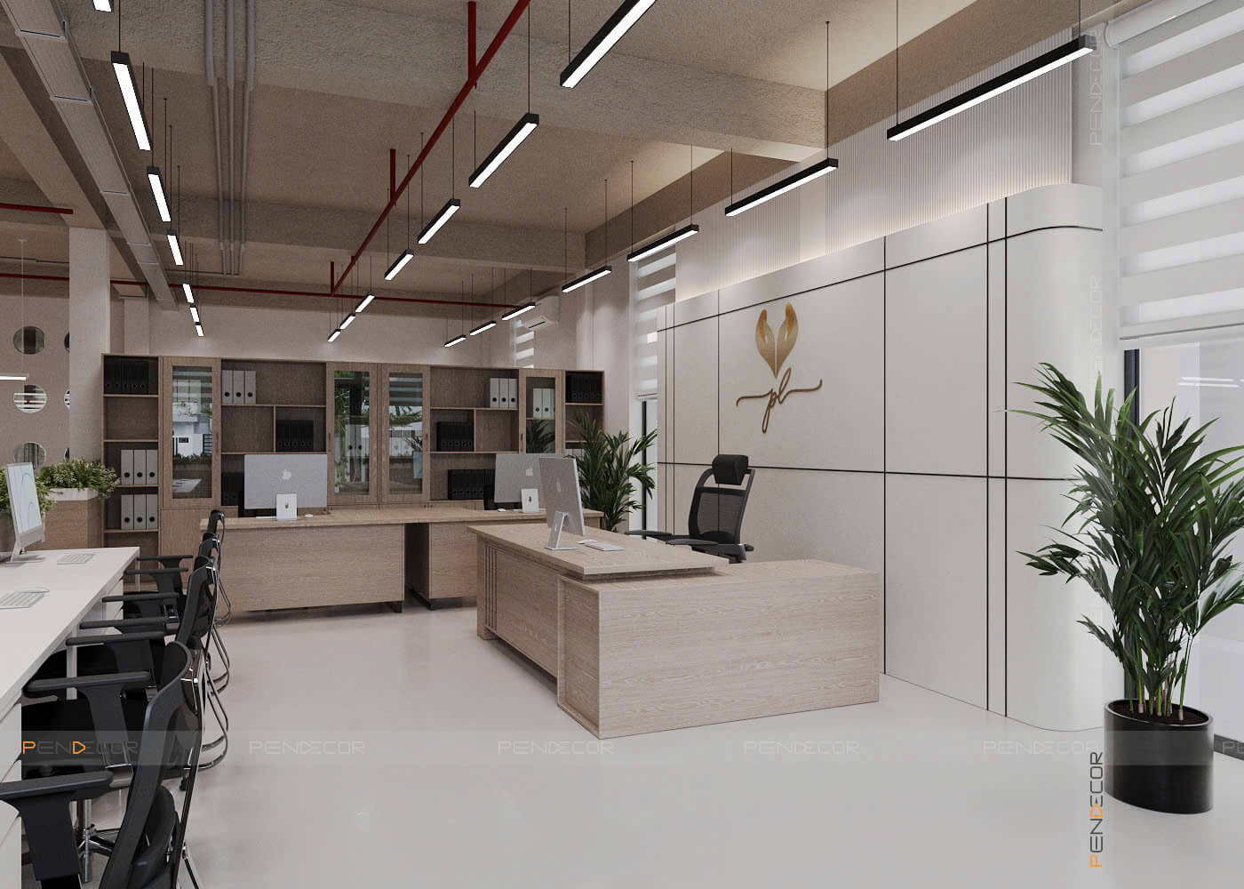 Thiết Kế Showroom Phi Loan (Trệt + Mặt Tiền)