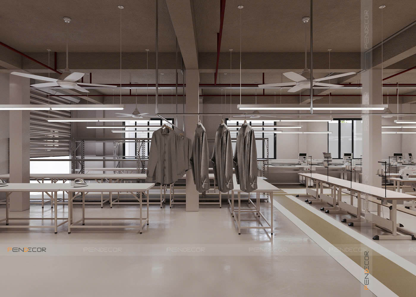 Thiết Kế Showroom Phi Loan (Trệt + Mặt Tiền)