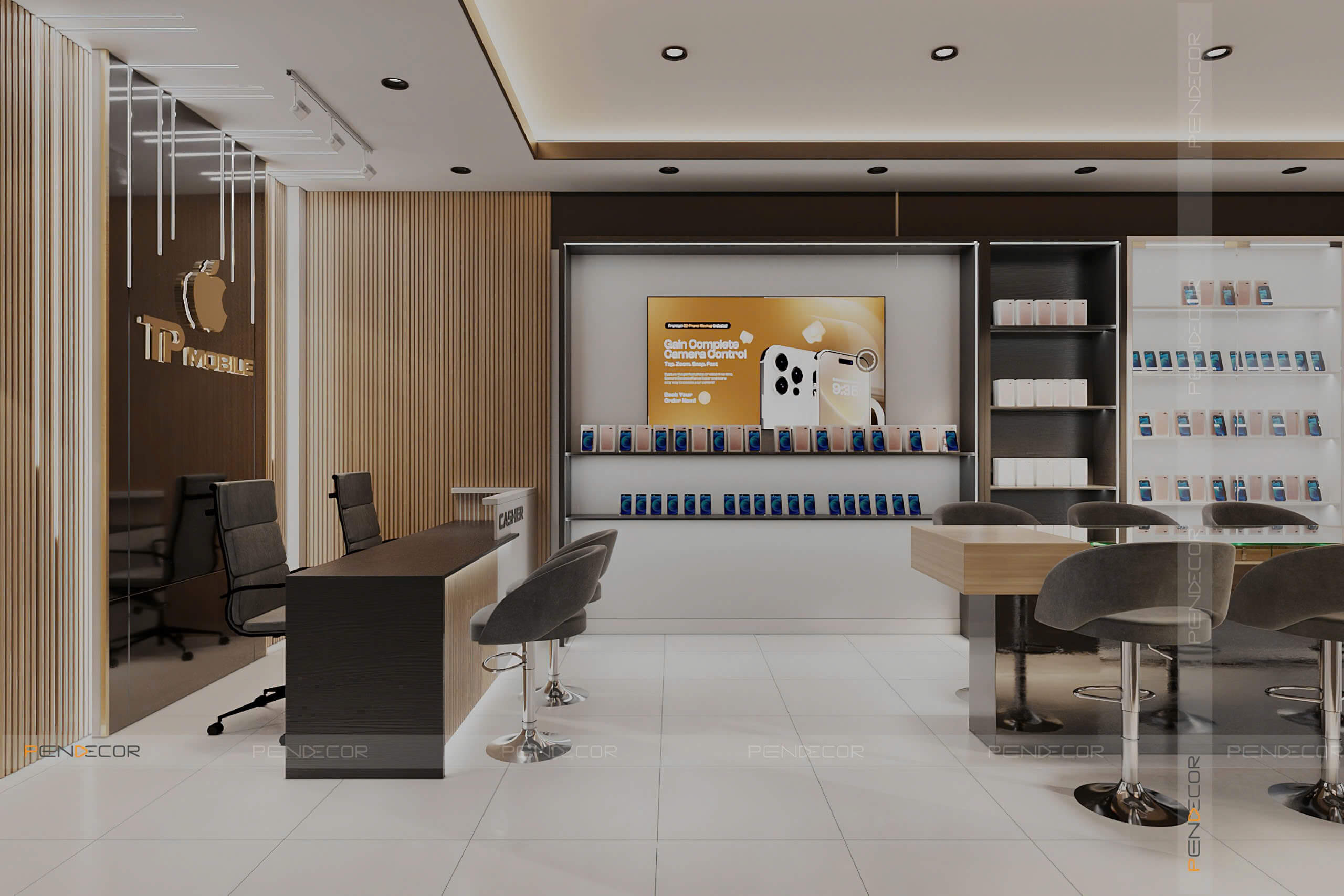 Thiết Kế Shop Điện Thoại TP Mobile