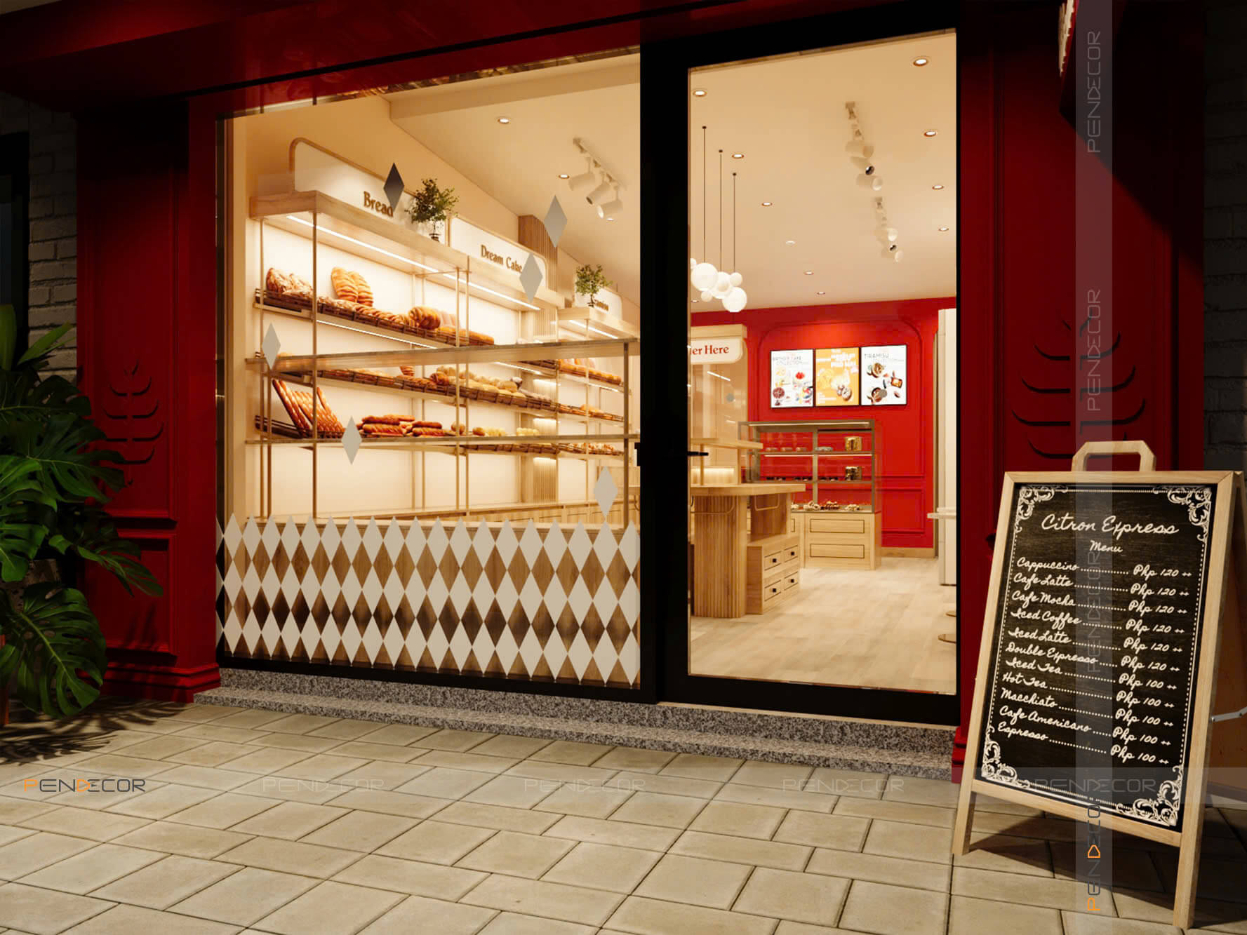 Thiết Kế Tiệm Bánh Friendship