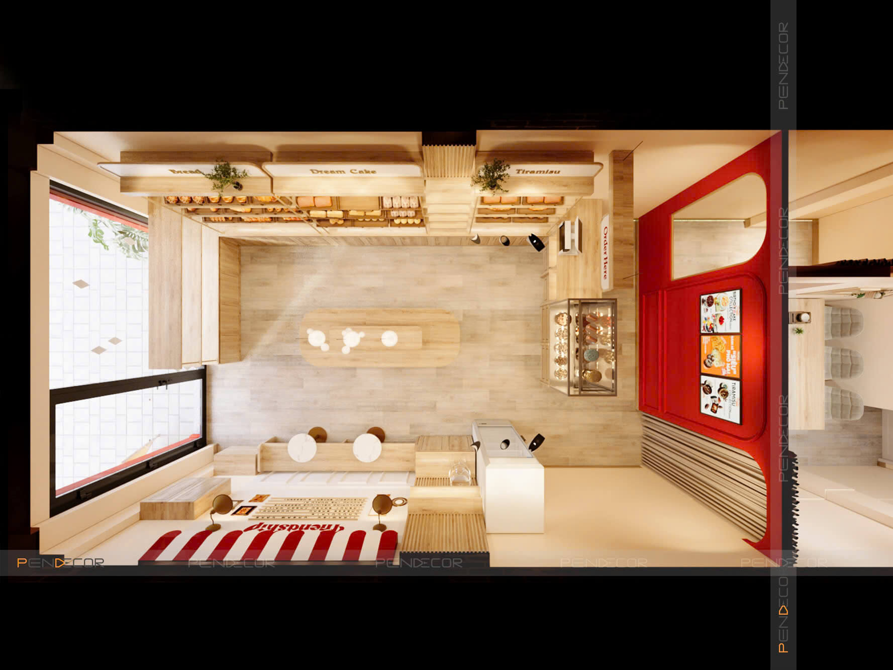 Thiết Kế Tiệm Bánh Friendship