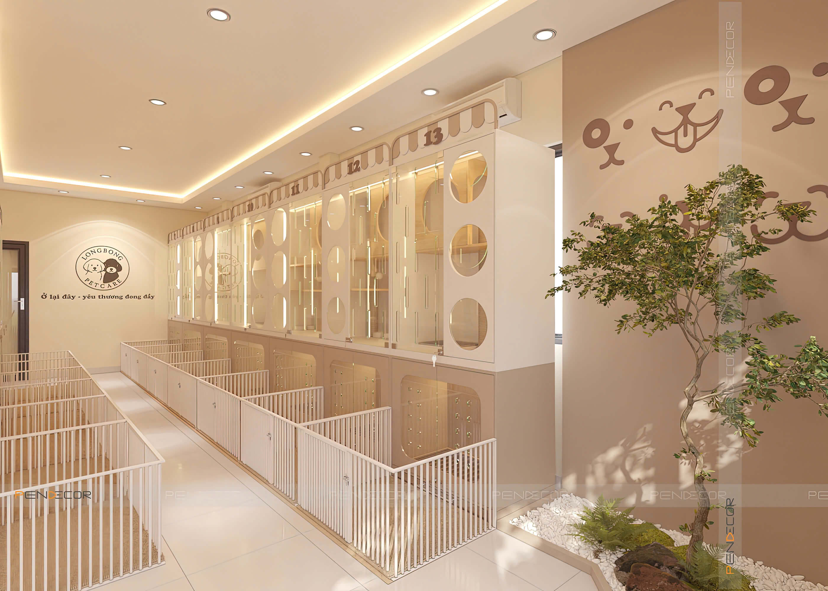 Thiết Kế Pet Shop LongBong Petcare