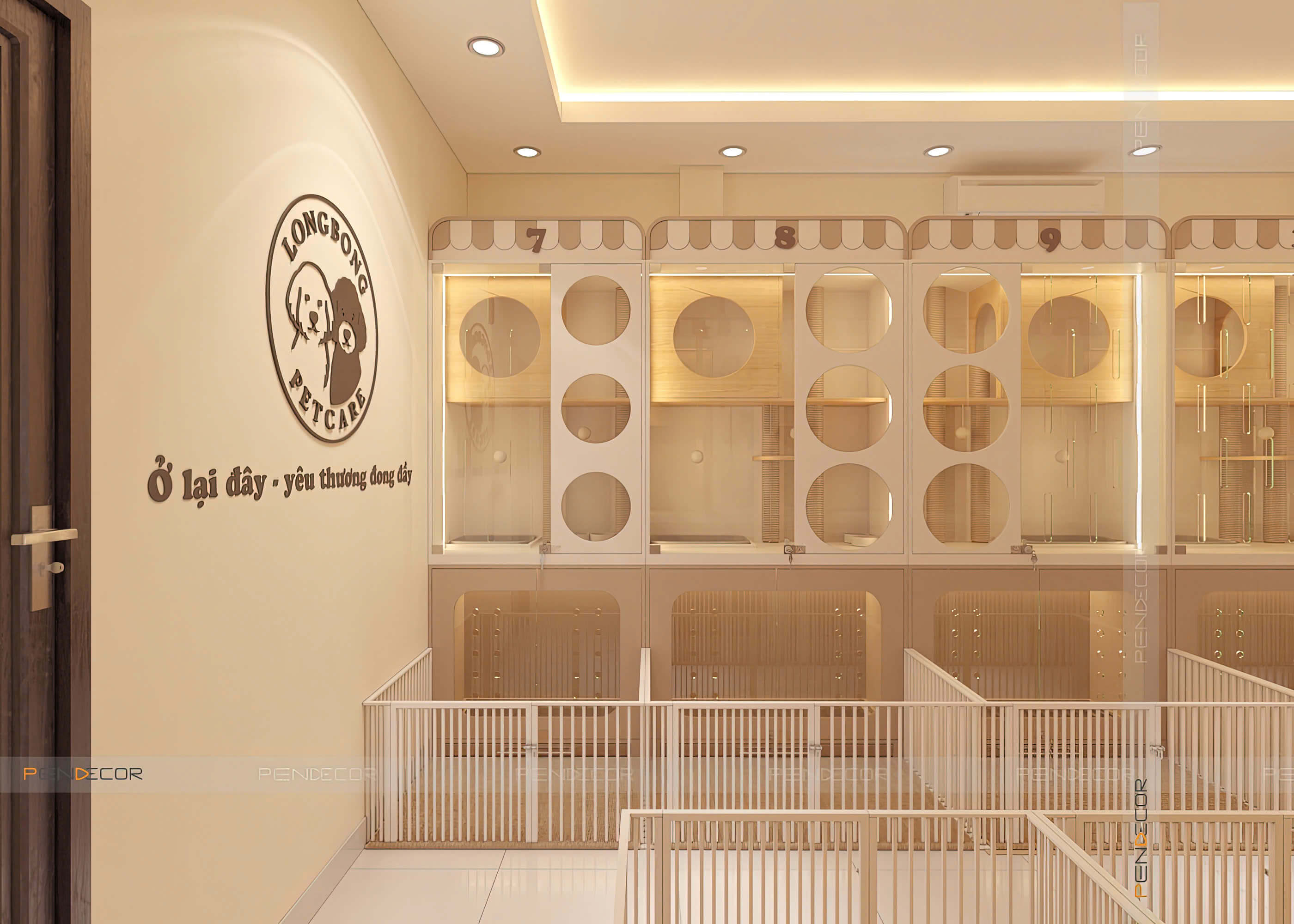 Thiết Kế Pet Shop LongBong Petcare