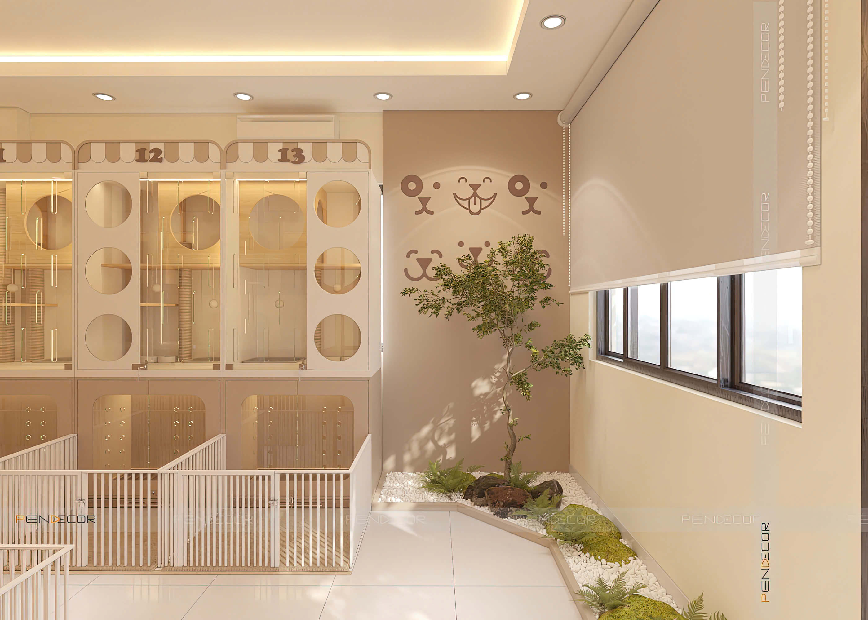 Thiết Kế Pet Shop LongBong Petcare