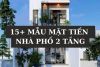 Top 15+ Mẫu mặt tiền nhà phố 2 tầng: Tiêu chuẩn, Nguyên tắc thiết kế và Chi phí