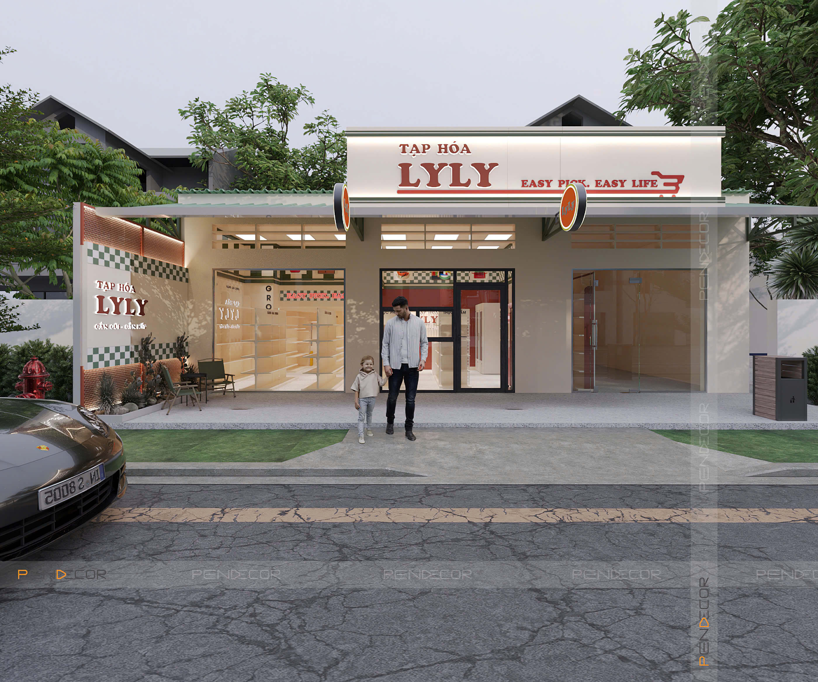 Thiết Kế Tạp Hoá LyLy