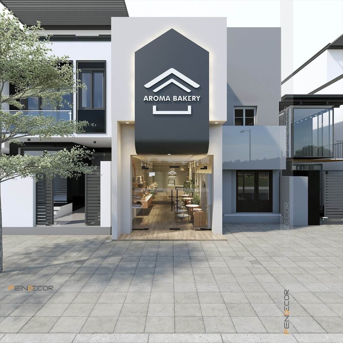 mẫu nhà 4 tầng mặt tiền 5m Pendecor