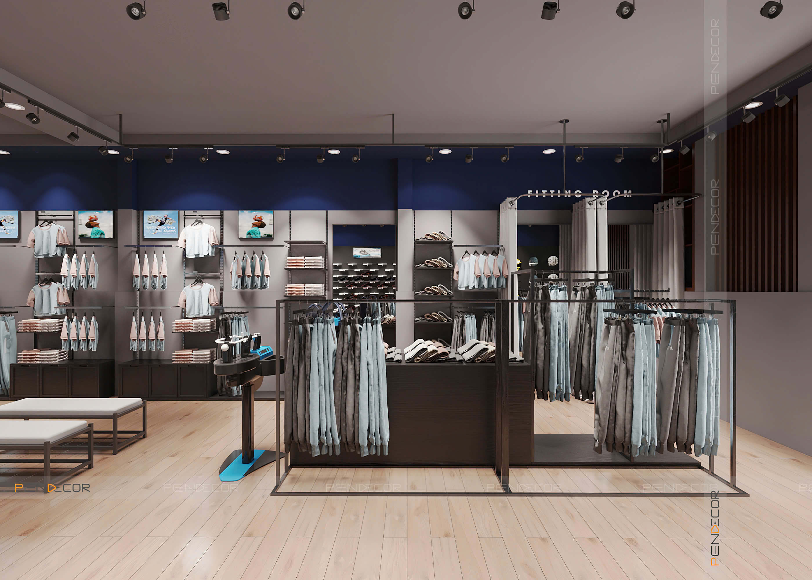 Thiết Kế Shop Thể Thao Confident Active