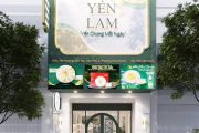 Thiết Kế Cửa Hàng Yến Sào Yến Lam