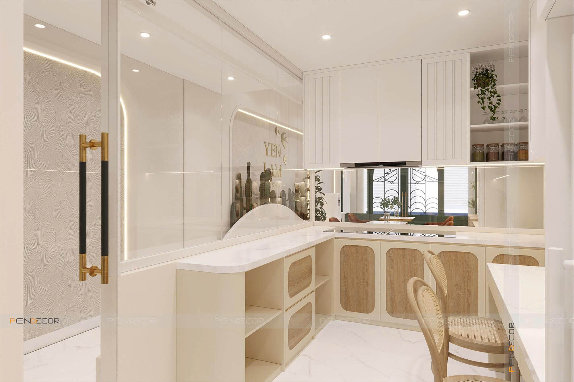 Thiết Kế Cửa Hàng Yến Sào Yến Lam