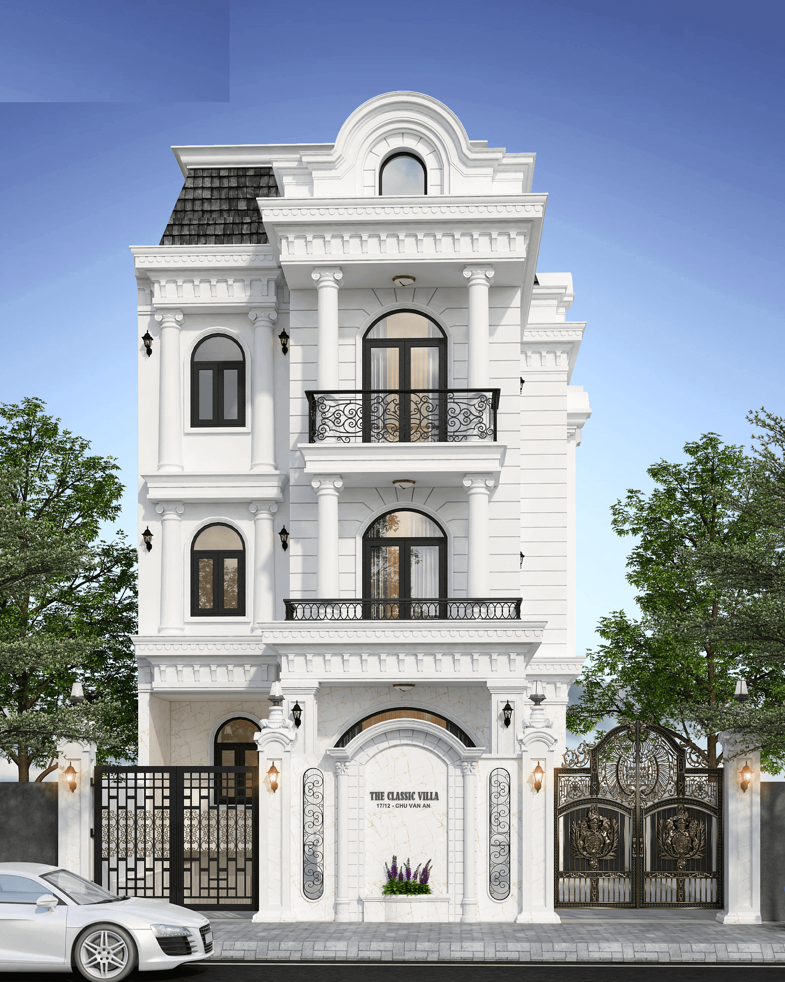 cải tạo nhà lô phố mặt tiền 3m Pendecor