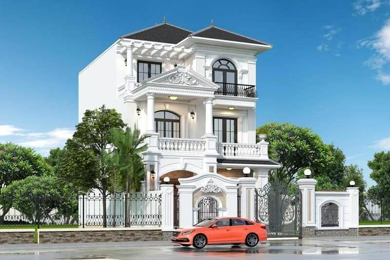 kiến trúc mặt tiền nhà phố đẹp Pendecor