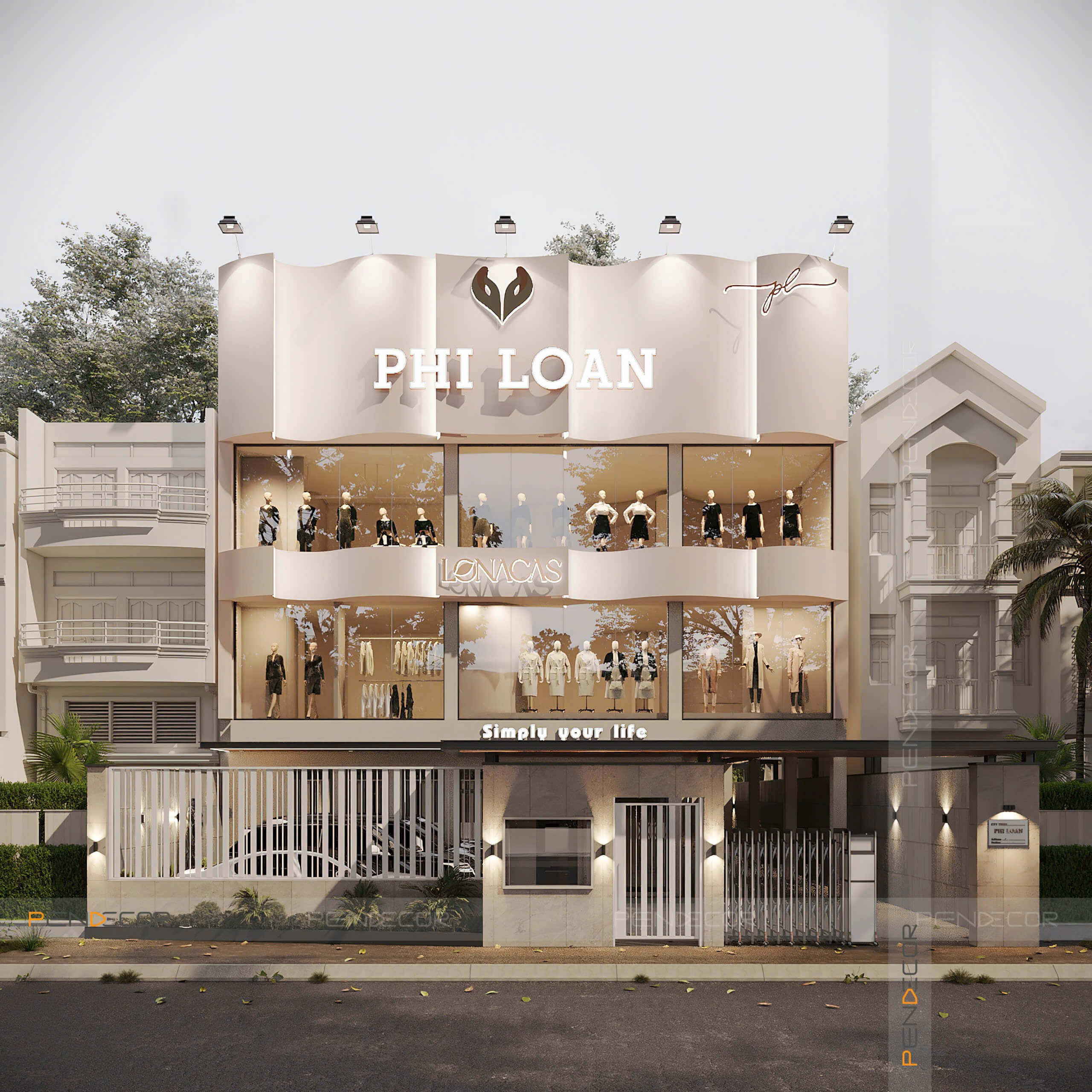 mat tien 6m Pendecor