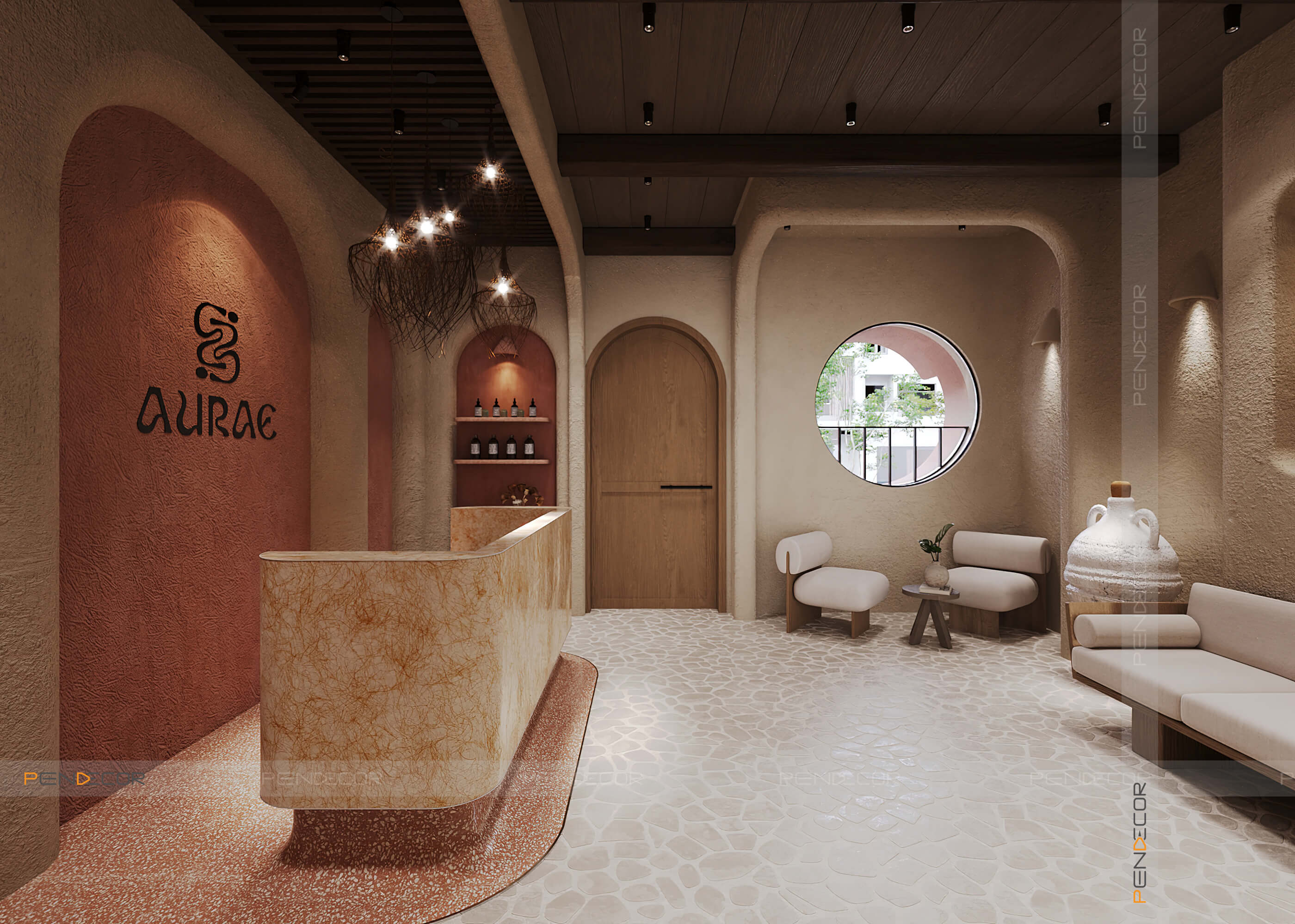 thiet ke spa dep Pendecor