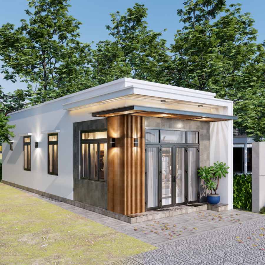 4x16m mẫu nhà ống đẹp 3 tầng 4m Pendecor