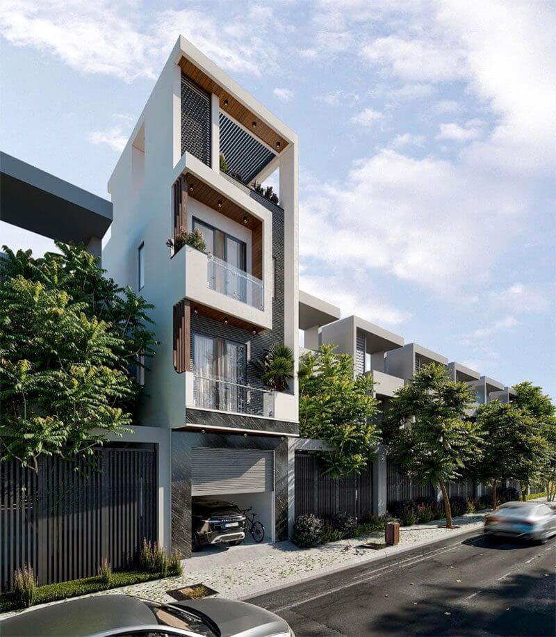 mau nha mat tien 4m 3 tang Pendecor